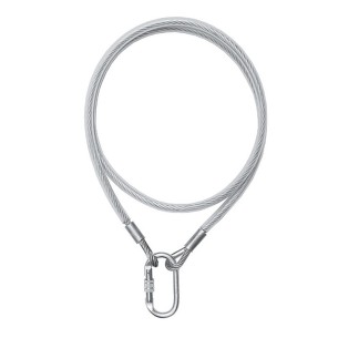 CAVO CONNETTORE 5 m, in acciaio 8 mm di diametro con moschettone