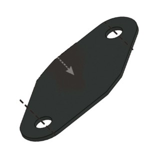 CUSCINETTO per posizionare sotto il punto di ancoraggio 80134