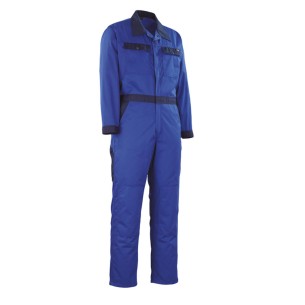 RANDIN, polycotton grey-black or azulina-navy jumpsuit DESCAT