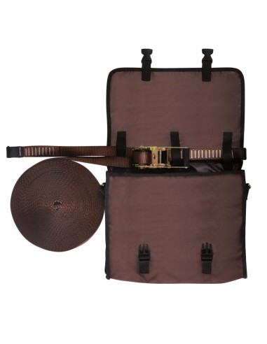 Linha de Vida Horizontal 20 m, regulável com mochila 2 utilizadores