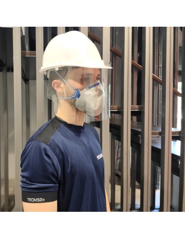 Kit Faceguard-SR con casco, auditivo e visiera protettiva