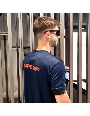 ALLARIZ, t-shirt cinza/preto ou azul/preto tamanhos S-2XL