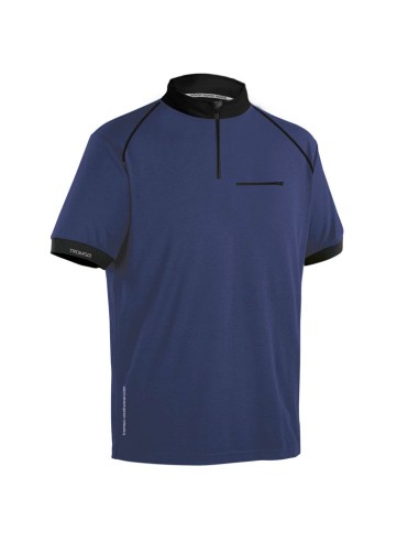 SADIÁS, polo técnico cinzento/preto ou azul/preto tamanhos S-2XL