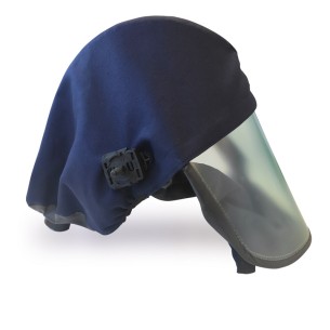 Cappuccio completo AirFlow: visiera, cappuccio con uscita d'aria + sigillo facciale