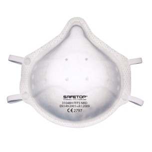 FFP3 NRD, preformed mask with nose seal and quick adjustment