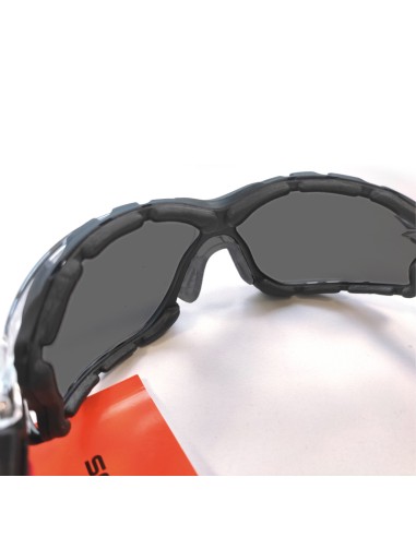 PRAETORIUS Smoke, smoked, detachable strap, facial seal