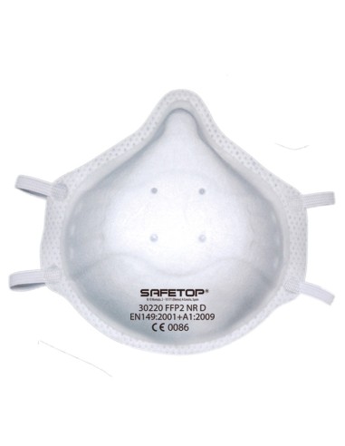 FFP2 NR D, masque préformé avec pièce en mousse