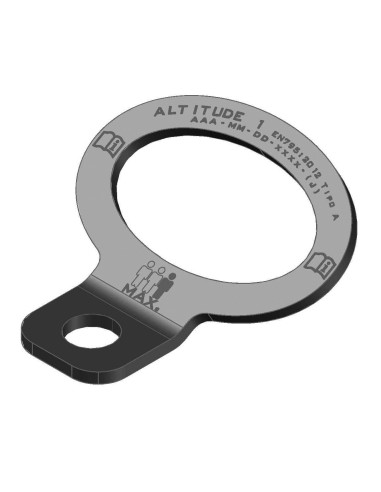 PLACA DE ÂNCORA para 3 trabalhadores 70 mm abertura