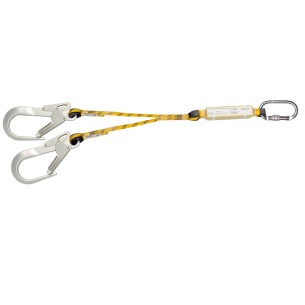 DOBLE Cuerda 1,72 m absorbedor+80113J (2 uds)+80112J (1 ud)