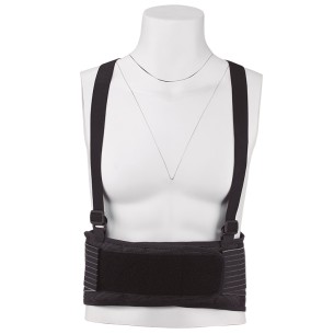 FAJA COMFORT PLUS, lumbar elástica doble, tirantes, velcro 2