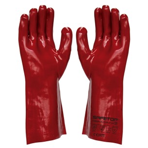 CHEMPLUS, Γάντι PVC για χημικά, μήκος 40 cm