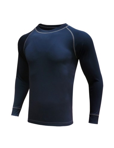 AVIA, camiseta térmica QuickDry de cor azul-marinho