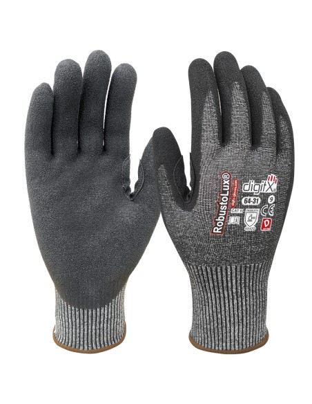 ROBUSTOLUX, reinforced thumb D cut-resistant glove