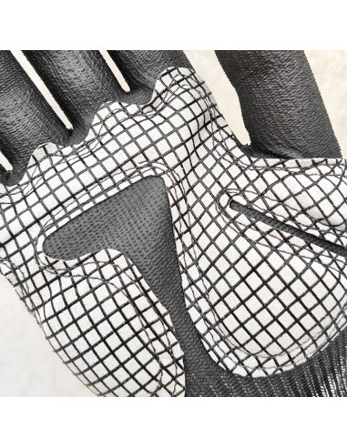 BLADELUX, skärskyddshandske D med vaddering i handflatan