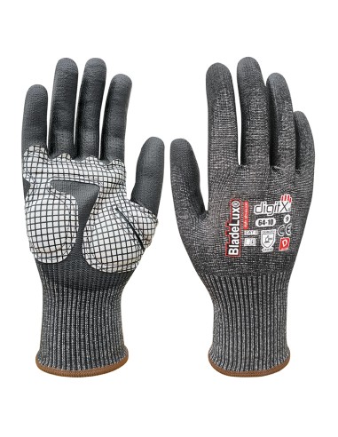 BLADELUX, cut-resistant glove D with padded palms