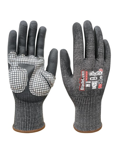 BLADELUX, cut-resistant glove D with padded palms