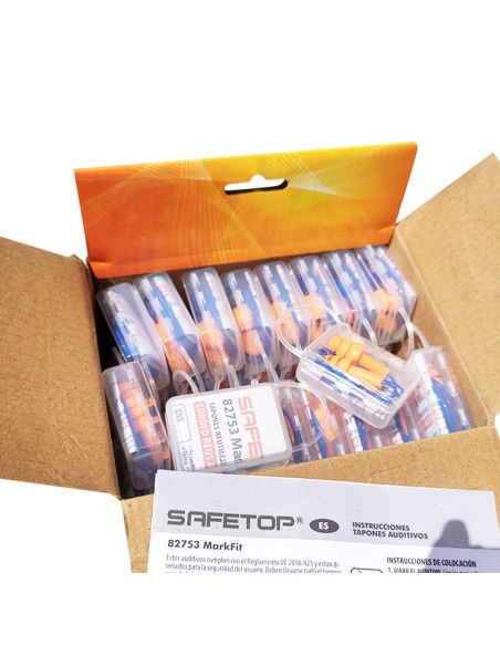 MARK-FIT, detachable reusable cap, box of 50 pairs SNR 32