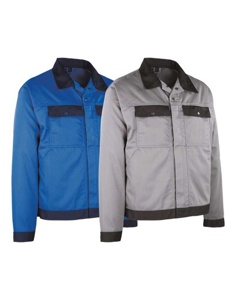 NENDOS, veste couleur gris/noir ou royal/marine, T. XS-2XL