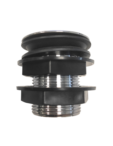 SHOWER ACCESSORIES, STAINLESS STEEL DRAIN for sink (with gaskets and nuts)