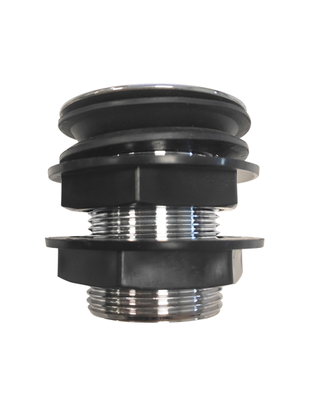 SHOWER ACCESSORIES, STAINLESS STEEL DRAIN for sink (with gaskets and nuts)