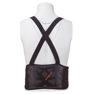 CEINTURE COMFORT PLUS, lombaire élastique double, bretelles, velcro