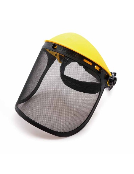 FACY METAL, pantalla facial con visor de malla de acero, 1F