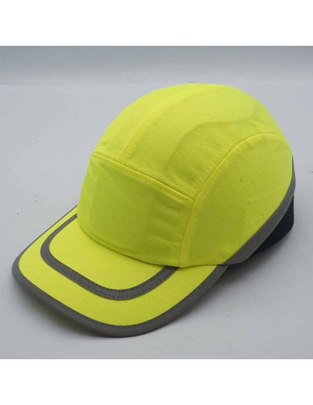 High-visibility sports cap-helmet EN812