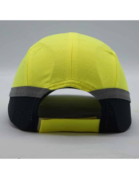 High-visibility sports cap-helmet EN812