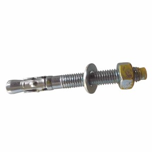 בורג מתקן פלדה מטרי 12, לעוגנים Safetop