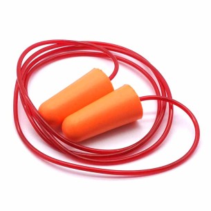 PINKIE CORDED PU Foam, tapones auditivos con cordón SNR 37 dB Caja 200 pares 2