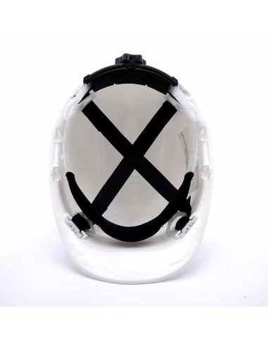 SAFETOP SR, casco alto brillo con rosca dorsal, EN397