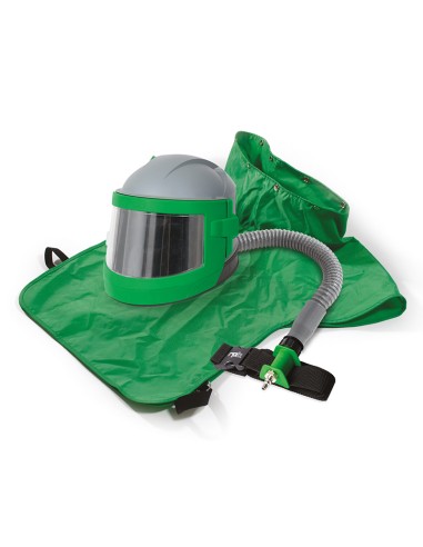 NOVA 3 for sandblasting (hood, hose and regulator)