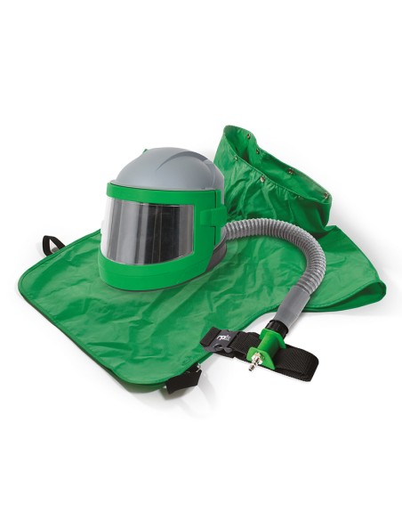 NOVA 3 for sandblasting (hood, hose and regulator)