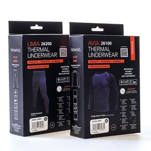 AVIA, QuickDry thermal shirt in navy blue 2