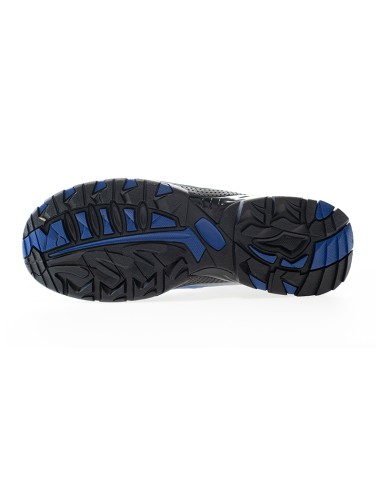 PERLIO Blue, scarpa S1P blu in microfibra senza metallo