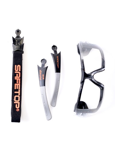 PINTHEGA, 2-i-1-klarskyddsglasögon med inre band, 1F