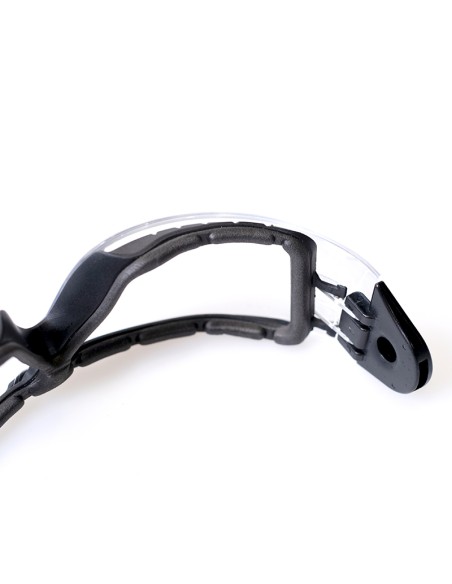 PINTHEGA, 2-in-1 eyewear with clear lens and inner band, 1F