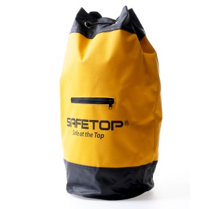 EQUIPMENT CARRIER BAG, cylindrical polyester with pocket 50x30cm