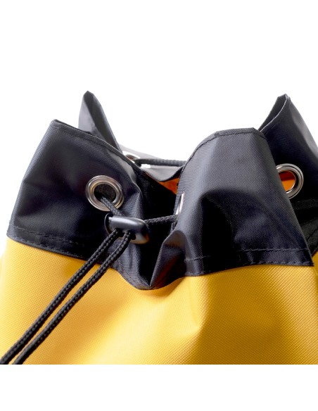 BOLSA PORTAEQUIPO, cilíndrica poliéster con bolsillo 50x30cm