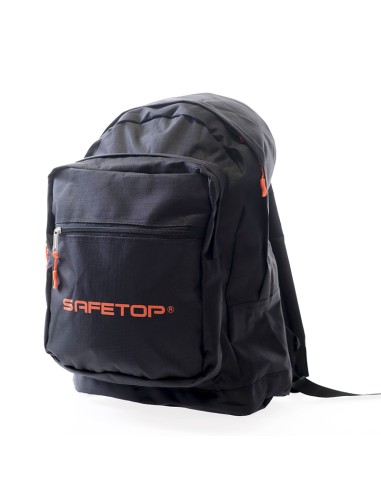 MOCHILA P-Equipo Black waterproof 50x35x20cm, multibolsillos