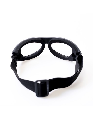 CENCOM, óculos estilo aviador ventilados, ocular claro 1F