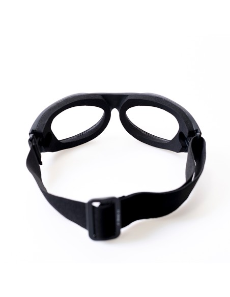 CENCOM, lunettes style aviateur ventilées, oculaire clair 1F