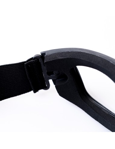 CENCOM, óculos estilo aviador ventilados, ocular claro 1F