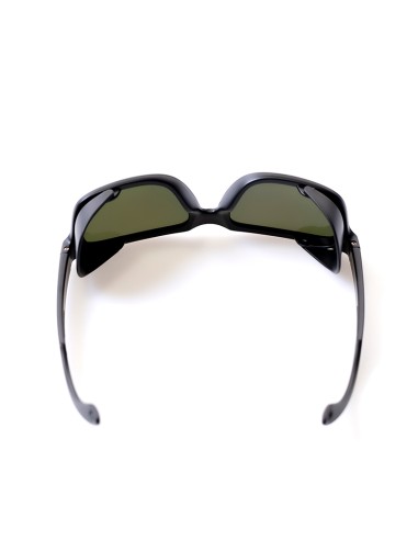 PACIFIC BLUE, universal safety glasses with mirrored blue lens, 1F