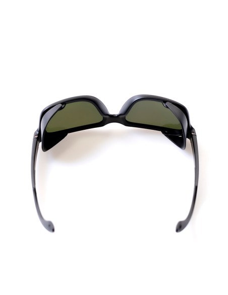 PACIFIC BLUE, universal safety glasses with mirrored blue lens, 1F