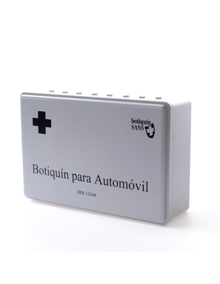 BOTIQUÍN AUTOMÓVIL HERMÉTICO, con surtido completo
