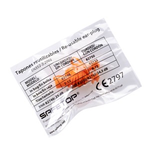 TRACK-FIT, bouchon réutilisable avec cordon en sachet SNR 21.3 2