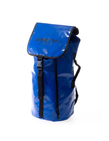 Bolsa de Transporte & Resgate Dupla PVC azul 62x30 C/tampa