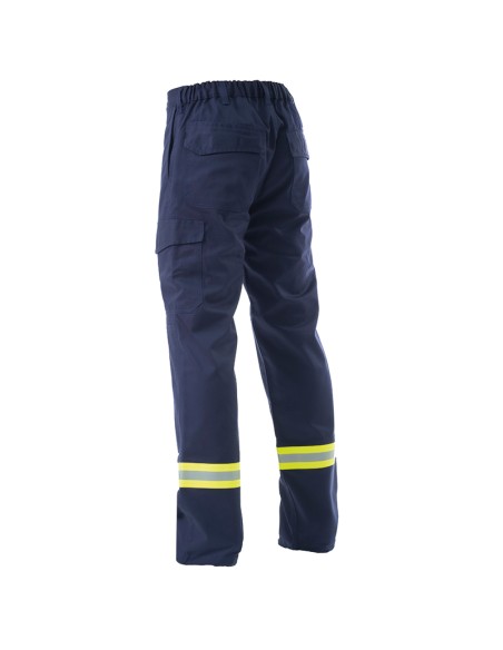 ARAPRO, pantalon multiprotection bleu marine avec bandes réfléchissantes