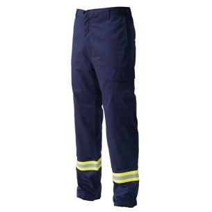 ARAPRO, pantalone multiprotezione blu navy con riflettente